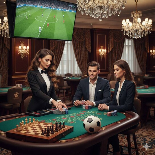 Luxurious Casino Interior - Durango Grand